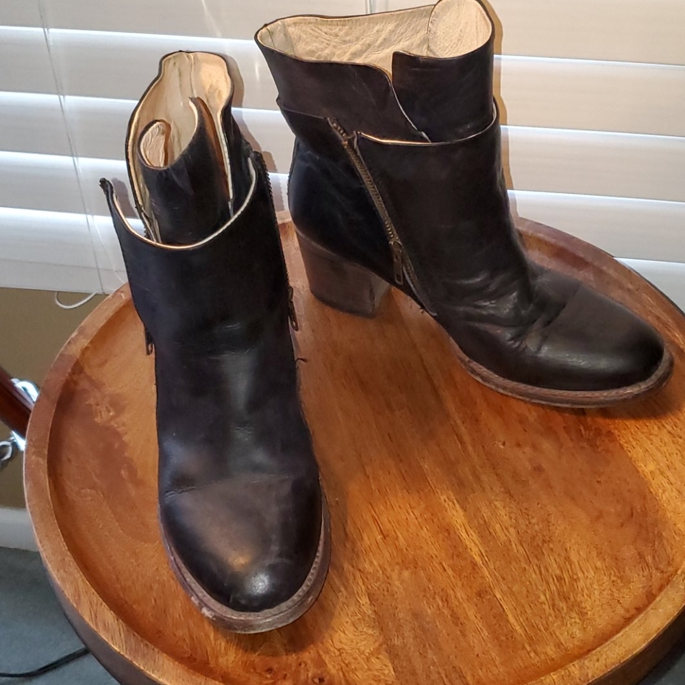 FREEBIRD by Steven Clip Leather Booties